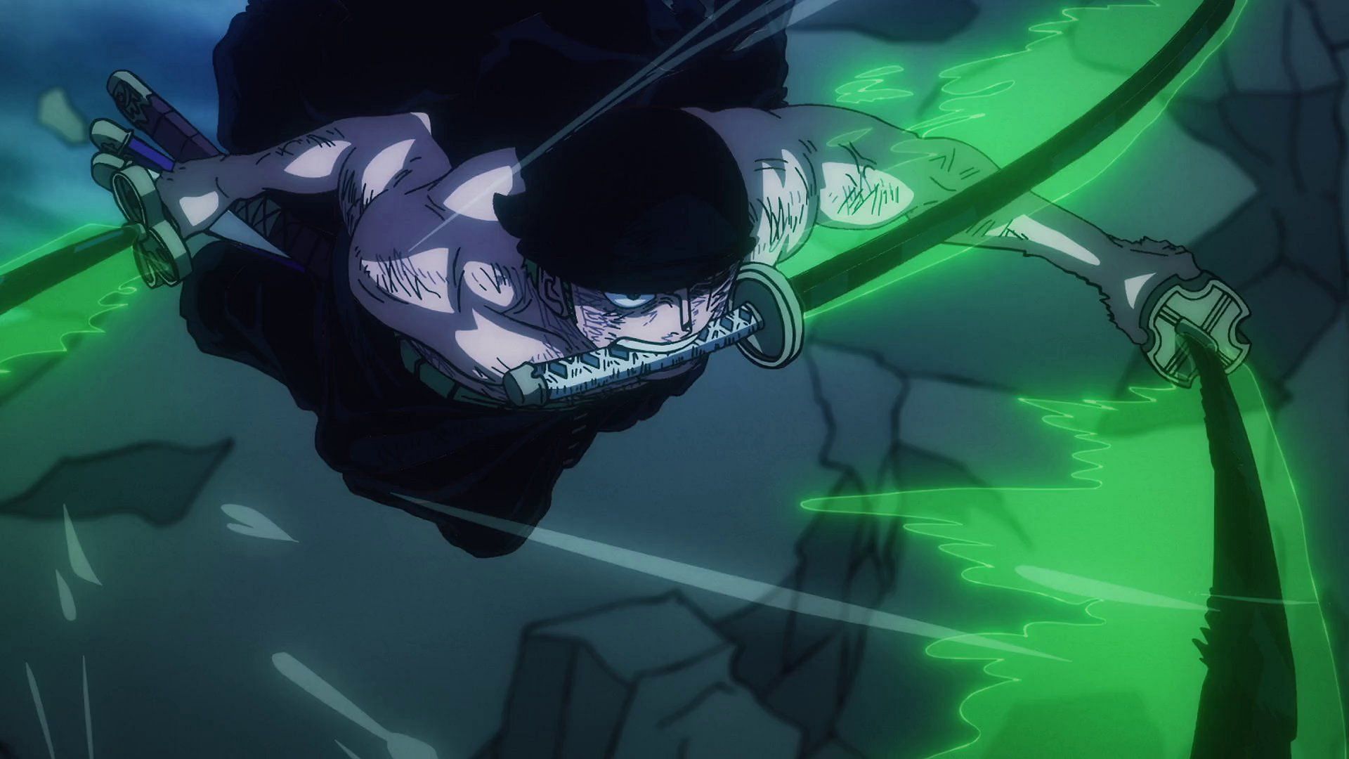 Zoro (Image via Toei Animation, One Piece)